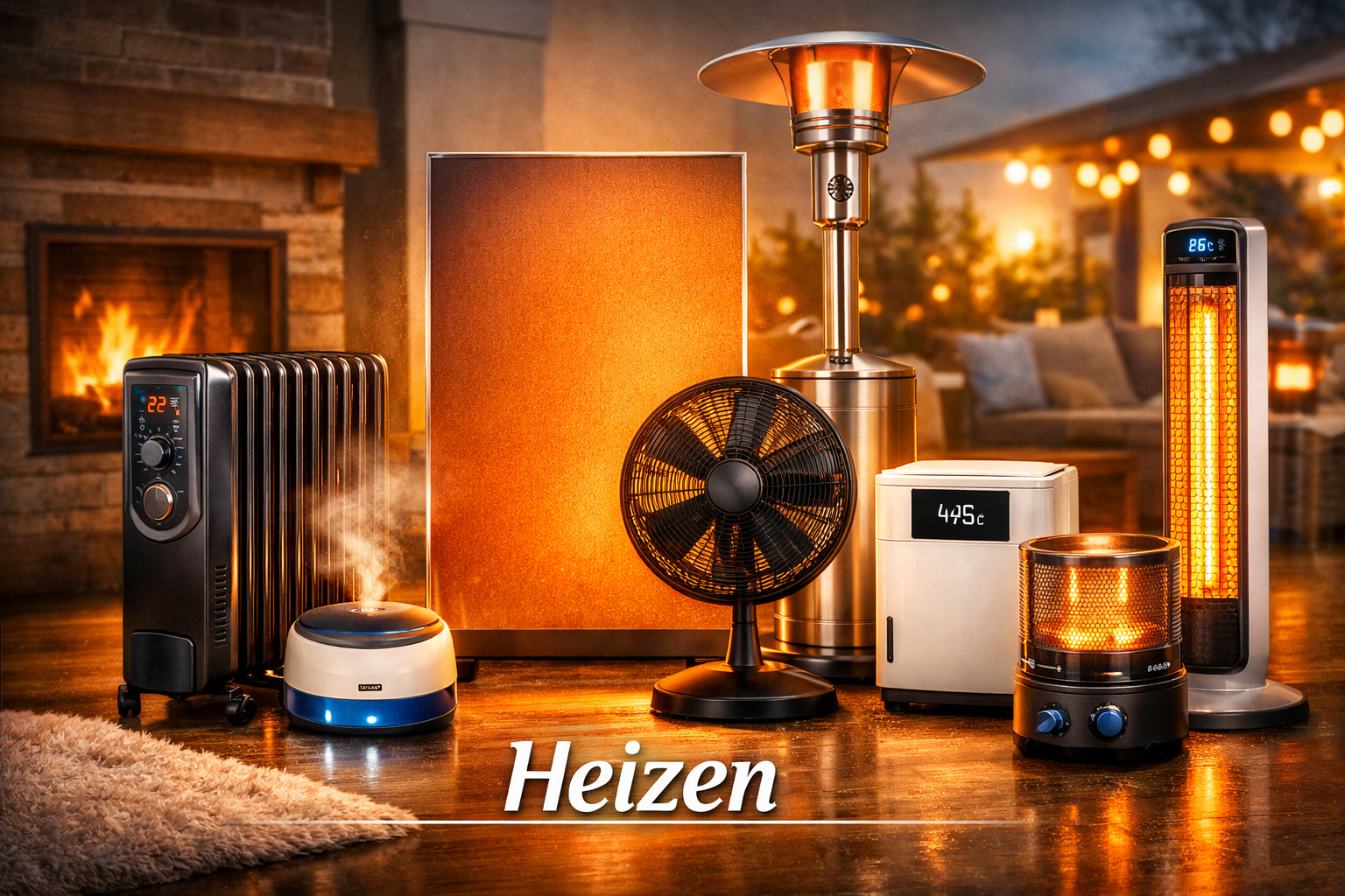 Heizgeräte für drinnen und draußen