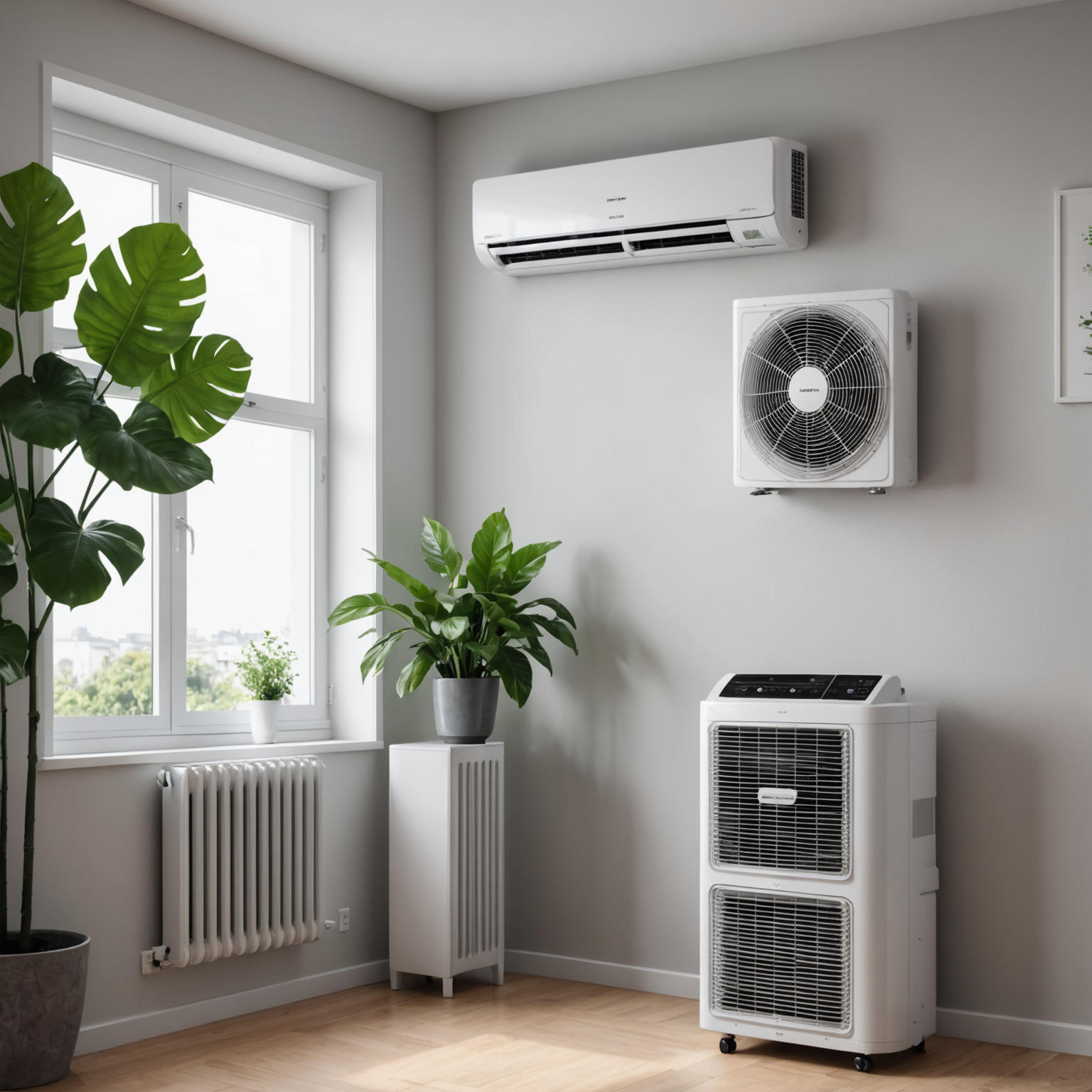 Klimageräte und Ventilatoren