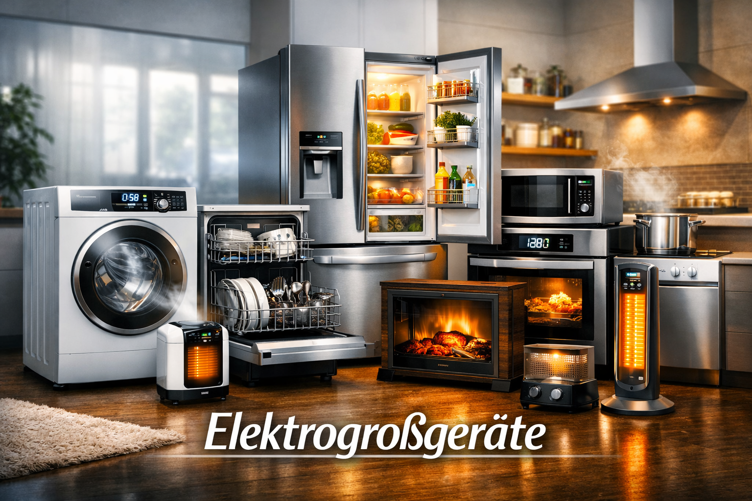 Waschmaschine und Elektro-Großgeräte